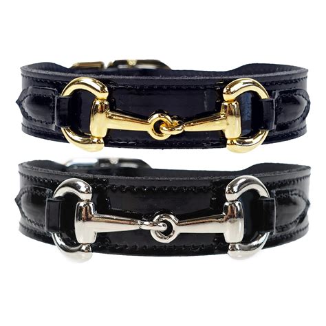 gucci dog collar amazon|luxury leather collars for dogs.